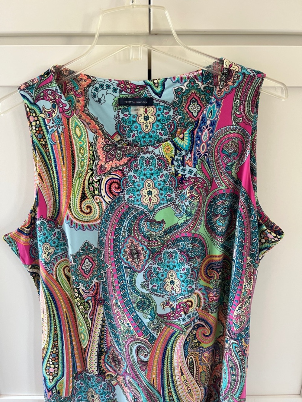 Tommy Hilfiger Multi Colored Shift Dress - Picture 2 of 8